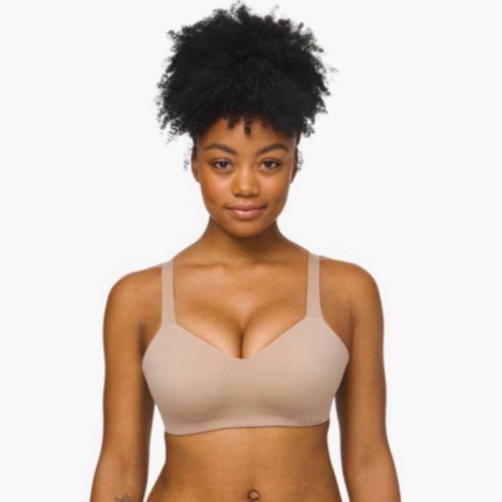 NWOT Lululemon Hold True Bra Soft Sand Color 34C